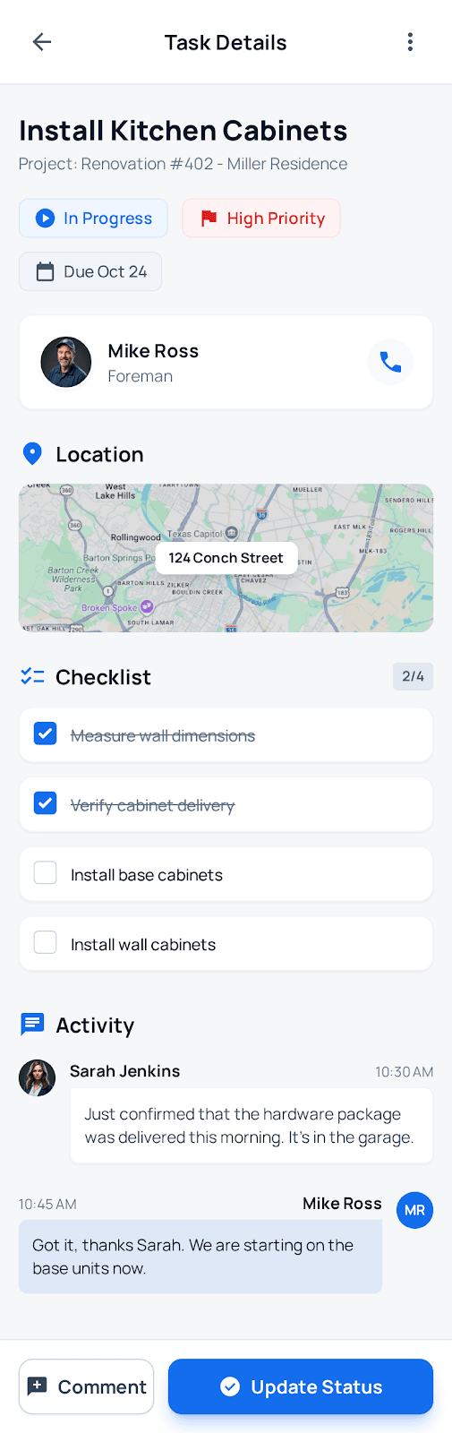 Tasks